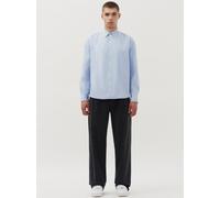 Studio Seidensticker Wattiertes Hemd Herren Modern Fit Baumwolle blau, S