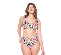 Studio Untold Damen große Größen Übergrößen Plus Size Bikini Slip, Panty, High Waist, Shaping perlweiß 52 839891650-52