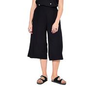 Studio Untold Damen große Größen Übergrößen Plus Size Culotte, Very Wide Legs, High Waist Shape schwarz 50 839261100-50