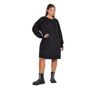 Studio Untold Damen große Größen Übergrößen Plus Size Sweatkleid, Oversized, Ziersteinchen 844041