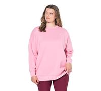 Studio Untold Damen große Größen Übergrößen Plus Size Sweatshirt, Oversized, toniger Rückenprint rosa 46+ 844031519-46+