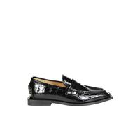 Studs Square Toe Loafer - Gr. 38 (EU) - in Schwarz