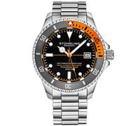 Stührling Swiss Movement Automatic Depthmaster 883H.02 - Herren - 42 mm - Analog - Automatik - Mineralglas