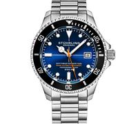 Stührling Swiss Movement Automatic Depthmaster 883H.03 - Herren - 42 mm - Analog - Automatik - Mineralglas