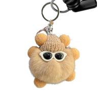 Stuffed Animal Keychain - Soft Small Plush Animal Toys, Cute Backpack | Bag Charm Lovely Keychain Decorative Accessories For Women, Girls, Bags, Car Keys | Wallets, Birthdays, Holidays