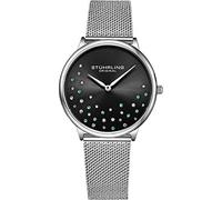 Silber und Schwarz Symphony Quartz 38mm Einheitsgröße