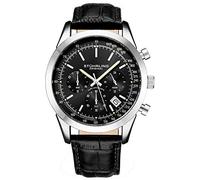 Stuhrling Original Herren-Analogchronograph mit Zifferblatt und Datum, Tachymeter, 24-Stunden-Hilfszifferblatt