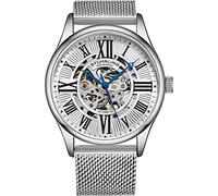 Stuhrling Original Herren-Automatikuhr mit Selbstaufzug und Edelstahl-Mesh-Armband