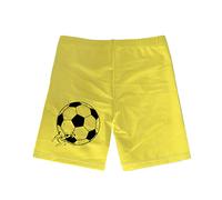 STUOARTE Bedruckte Badeshorts für Jungen, schnell trocknend, leichter Stoff, atmungsaktiv, wasserdicht (5-14 Jahre), Fußball 2, 7-8 Jahre