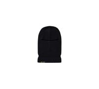 Sturmhaube ALPHA INDUSTRIES "Label Balaclava", Gr. onesize, schwarz, Obermaterial: 47% Viskose, 30% Nylon, 23% Polyester, Mützen (10407468-0) schwarz