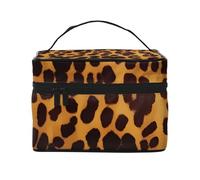 STVYUKL Coole Make-up-Tasche für Damen, wasserdicht, tragbar, Reise-Kosmetiktasche, großes Fassungsvermögen, Kulturbeutel, Tragegriff oben, Reißverschluss, Make-up-Organizer