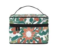 STVYUKL Make-up-Tasche für Damen, wasserdicht, tragbar, Reise-Kosmetiktasche, großes Fassungsvermögen, Kulturbeutel, Tragegriff oben, Reißverschluss, Make-up-Organizer