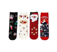 (style 1)Winter Ankle Socks Christmas Socks Gift