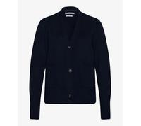 Cardigan BRAX "Style Strickjacke" Gr. 42, blau (navy) Damen Strickjacken (28295142-42) navy