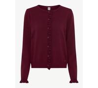 Brax Damen Strickjacke Style ANN blackberry violet, dunkles lila, Gr. 48