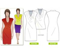 Style Arc Damen Schnittmuster Franki Kleid & Top