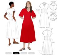Style Arc Schnittmuster - Bronte gewebtes Kleid (Größen 38-50)