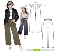 Style Arc Schnittmuster - Clare Hose (Größen 38-50)