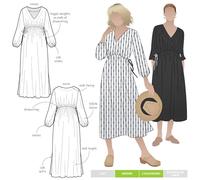 Style Arc Schnittmuster - Naomi gewebtes Kleid (Größen 18-30)