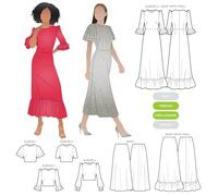 Style Arc Schnittmuster - Queenie gewebtes Kleid (Größen 04-16)