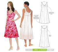 Style Arc Schnittmuster - Sabrina gewebtes Kleid (Größen 38-50)