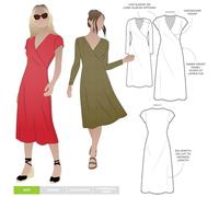 Style Arc Schnittmuster - Suzie Strickkleid (ehemals Suzie-Kleid) - Größen 38-50