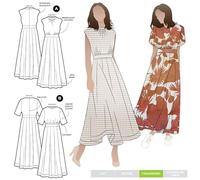 Style Arc Schnittmuster - Trinnie gewebtes Kleid (Größen 38-50)