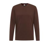 Mustang Herren Langarmshirt Style Asheville, dunkelbraun S