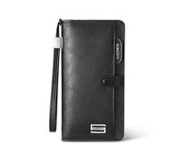 (Style B, Multicolor) Type B SUNICETY Men's Long Wallet RFID Blocking Card Storage Pouch Money Cash Coin Carrying Bag