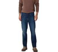 BRAX Herren Style Cadiz Planet: Nachhaltige Five-Pocket Used-Effekten Jeans, Regular Blue, 40W / 34L