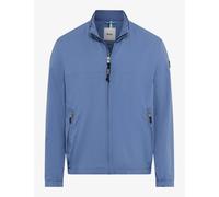 Cabanjacke BRAX "Style CALVIN", Herren, Gr. 4XL, ocean, Web, 60% Baumwolle, 38% Polyamid, 2% Elasthan, Jacken (26565422-4XL) ocean