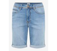 Bermudas BRAX "Style CHRIS B", Herren, Gr. 46, Normalgrößen, denim, Denim/Jeans, 73% Baumwolle, 19% Lyocell, 6% Elastomultiester, 2% Elasthan, Hosen Bermudas (24825664-46) denim