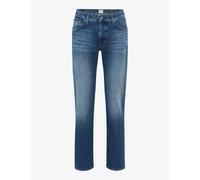 5-Pocket-Jeans BRAX "Style CLINT", Herren, Gr. 42, Länge 30, denim, Denim/Jeans, 95% Baumwolle, 4% Elastomultiester, 1% Elasthan, Jeans 5-Pocket-Jeans (72884137-42) denim