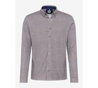 Brax Herren Hemd Style DANIEL nougat, dunkelbraun, Gr. XL