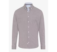 Brax Herren Hemd Style DANIEL peanut, braun, Gr. XL