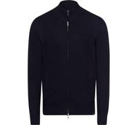 Strickjacke BRAX "Style JAKE" Gr. L, blau (dunkelblau) Herren Strickjacken (50255514-L)