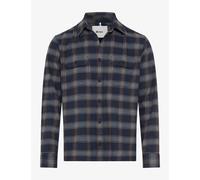 Brax Kay C Modern Fit Hemd dunkelblau, Kariert