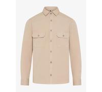 Brax Regular Fit Hemd beige, Einfarbig