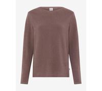 Brax Damen Strickpullover Style LESLEY warm greige, hellbraun, Gr. 44