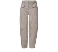 Stoffhose STREET ONE, Damen, Gr. 42, Länge 28, clay sand, Web, 98% Baumwolle, 2% Elasthan, unifarben, comfort fit knöchelfrei, Hosen Stoffhose, im Papertouch (94536017-42) clay sand