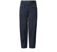 Street One Damen High Waist Barrel Leg Hose im Casual Fit