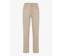 Brax Fashion Damen Five-Pocket-Hose Style MADISON S Desert denim hellbeige Gr. 46