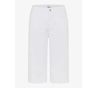 Brax Damen Bermuda Style MAINE B WHITE, denim weiß, Gr. 48
