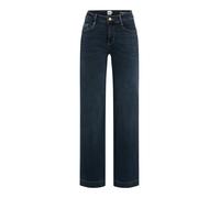 5-Pocket-Jeans BRAX "Style MAINE", Damen, Gr. 42L (84), Langgrößen, blau (dunkelblau), 94% Baumwolle, 4% Polyester, 2% Elasthan, Jeans (44254465-84) dunkelblau