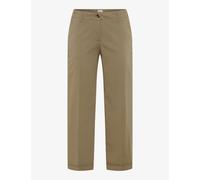 Brax Damen Culotte Style MAINE S FADED KHAKI Grün Khaki, grün - khaki, Gr. 40