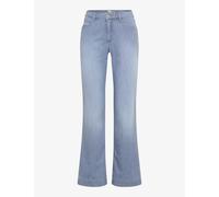 5-Pocket-Jeans BRAX "Style MARY S BOOT", Damen, Gr. 40, Normalgrößen, hellgrau, Denim/Jeans, 75% Baumwolle, 17% Polyester, 5% Elastomultiester, 3% Elasthan, Jeans 5-Pocket-Jeans (60944828-40) hellgrau