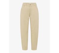 5-Pocket-Hose BRAX "Style MEGAN S", Damen, Gr. 38, Normalgrößen, hellbeige, Web, 72% Lyocell, 18% Baumwolle, 8% Elastomultiester, 2% Elasthan, Hosen 5-Pocket-Hose (83766524-38) hellbeige