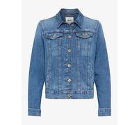 Jeansjacke BRAX "Style MIAMI", Damen, Gr. 44, blau, Denim/Jeans, 91% Baumwolle, 7% Elastomultiester, 2% Elasthan, Jacken Jeansjacke (85607304-44) blau