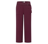 Culotte CECIL "Neele", Damen, Gr. XL (44), Länge 26, sweet grape rot, Web, Obermaterial: 76% Viskose, 24% Polyamid, loose fit knöchelfrei, Hosen Culotte, Wide Leg, Loose Fit - lässig und bequem (93528