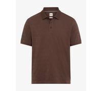Brax Modern Fit Poloshirt Kurzarm braun